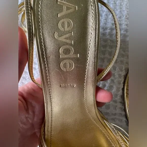 AEYDE Natania Leather Sandals Sz 41 (US 10.5)